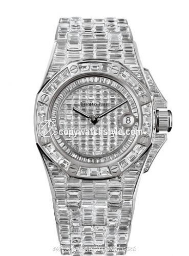 Audemars Piguet Royal Oak OffShore 67543 Lady Quartz Full Baguette 67543BC.ZZ.9185BC.01 Audemars Piguet Royal Oak OffShore 67543 Lady Quartz Full Baguette 67543BC.ZZ.9185BC.01