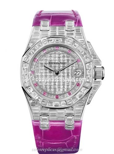 Audemars Piguet Royal Oak OffShore 67543 Lady Quartz Sapphire Hour 67543BC.ZZ.DXXXCR.01 Audemars Piguet Royal Oak OffShore 67543 Lady Quartz Sapphire Hour 67543BC.ZZ.DXXXCR.01