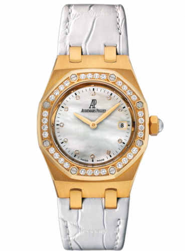 Audemars Piguet Royal Oak 67601 Quartz Yellow Gold / MOP / Strap 67601BA.ZZ.D012CR.03 Audemars Piguet Royal Oak 67601 Quartz Yellow Gold / MOP / Strap 67601BA.ZZ.D012CR.03