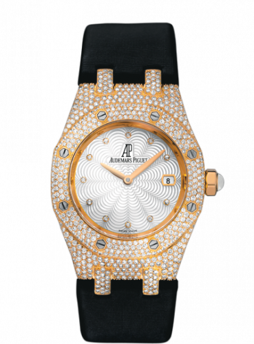 Audemars Piguet Royal Oak 67605 Pink Gold / Diamond / MOP / Strap 67605OR.ZZ.D009SU.01