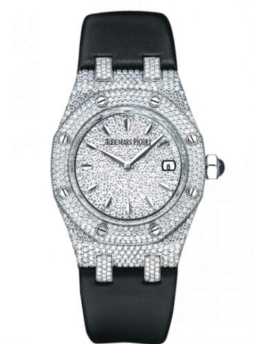 Audemars Piguet Royal Oak Quartz 67625 White Gold / Diamond / Diamond / Strap 67625BC.ZZ.D004SU.01