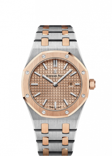 Audemars Piguet Royal Oak 67650 Quartz Stainelss Steel / Pink Gold / Pink / Bracelet 67650SR.OO.1261SR.01 Audemars Piguet Royal Oak 67650 Quartz Stainelss Steel / Pink Gold / Pink / Bracelet 67650SR.OO.1261SR.01