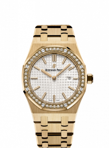 Audemars Piguet Royal Oak 67651 Quartz Yellow Gold / Silver 67651BA.ZZ.1261BA.01