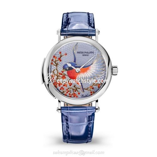 Patek Philippe Minute Repeater 7000 White Gold Bird 7000/50G-001 Patek Philippe Minute Repeater 7000 White Gold Bird 7000/50G-001
