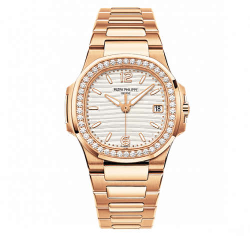 Patek Philippe Nautilus 7010 Rose Gold / White 7010/1R-011 Patek Philippe Nautilus 7010 Rose Gold / White 7010/1R-011