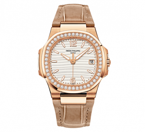 Patek Philippe Nautilus 7010 Rose Gold / White 7010R-011 Patek Philippe Nautilus 7010 Rose Gold / White 7010R-011