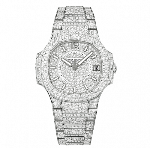 Patek Philippe Nautilus 7021 White Gold / Diamond 7021/1G-001 Patek Philippe Nautilus 7021 White Gold / Diamond 7021/1G-001