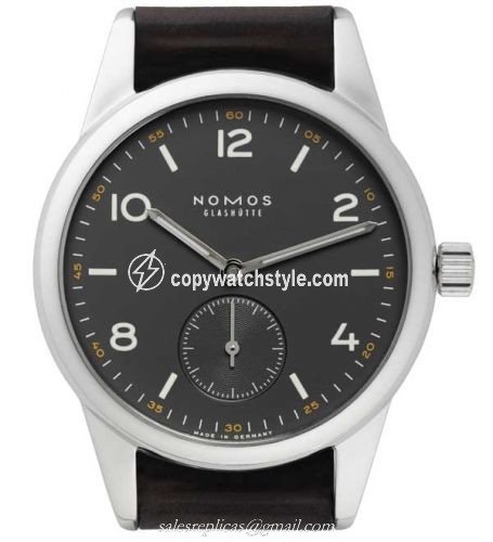 Nomos Glashutte Club Dunkel Glasboden 704 Nomos Glashutte Club Dunkel Glasboden 704