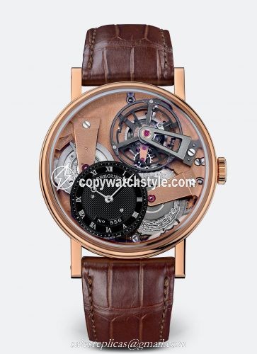 Breguet Tradition 7047 Fusee Tourbillon Rose Gold 7047BR/R9/9ZU Breguet Tradition 7047 Fusee Tourbillon Rose Gold 7047BR/R9/9ZU