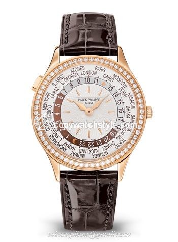 Patek Philippe World Time 7130 Rose Gold / Ivory 7130R-011 Patek Philippe World Time 7130 Rose Gold / Ivory 7130R-011