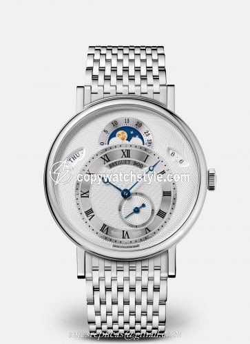 Breguet Classique 7337 White Gold / Silver / Bracelet 7337BB/1E/BV0 Breguet Classique 7337 White Gold / Silver / Bracelet 7337BB/1E/BV0