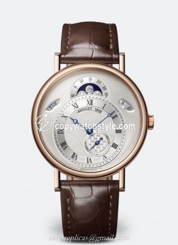 Breguet Classique 7337 Rose Gold / Silver 7337BR/15/9VU Breguet Classique 7337 Rose Gold / Silver 7337BR/15/9VU
