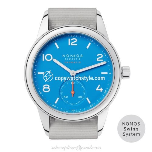 Nomos Glashutte Club Neomatik 37 Siren Blue 742