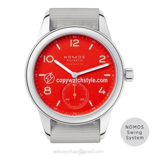 Nomos Glashutte Club Neomatik 37 Signal Red 743