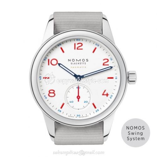 Nomos Glashutte Club Neomatik 37 Siren White 744 Nomos Glashutte Club Neomatik 37 Siren White 744