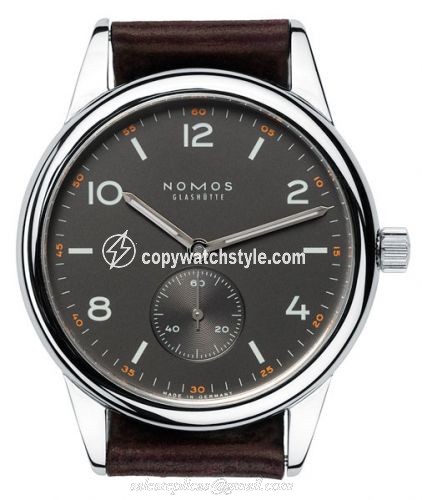 Nomos Glashutte Club Automat Dunkel Glasboden 754 Nomos Glashutte Club Automat Dunkel Glasboden 754