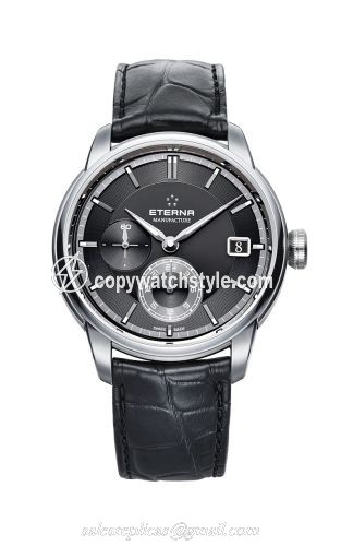 Eterna Adventic GMT Black / Strap 7661.41.46.1324 Eterna Adventic GMT Black / Strap 7661.41.46.1324