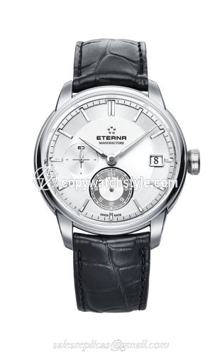 Eterna Adventic GMT Silver / Strap 7661.41.66.1324 Eterna Adventic GMT Silver / Strap 7661.41.66.1324