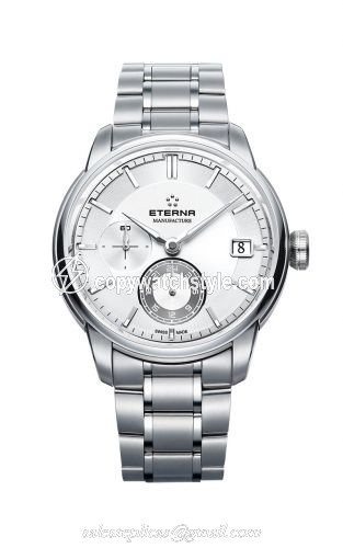 Eterna Adventic GMT Silver / Bracelet 7661.41.66.1702 Eterna Adventic GMT Silver / Bracelet 7661.41.66.1702