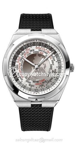 Vacheron Constantin Overseas World Time Silver 7700V/110A-B129