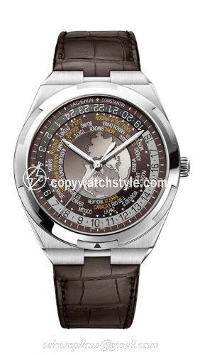 Vacheron Constantin Overseas World Time Brown 7700V/110A-B176 Vacheron Constantin Overseas World Time Brown 7700V/110A-B176