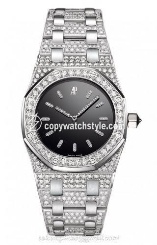 Audemars Piguet Royal Oak 77220 Tuxedo Lady Harrods 77220BC.ZZ.0789BC.01 Audemars Piguet Royal Oak 77220 Tuxedo Lady Harrods 77220BC.ZZ.0789BC.01