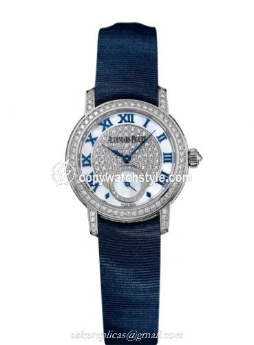 Audemars Piguet Jules Audemars Small Seconds White Gold / Diamond / MOP 77229BC.ZZ.A025MR.01 Audemars Piguet Jules Audemars Small Seconds White Gold / Diamond / MOP 77229BC.ZZ.A025MR.01