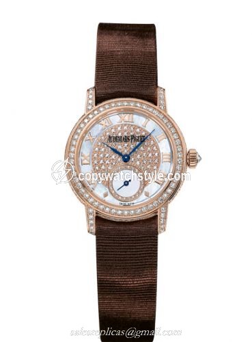 Audemars Piguet Jules Audemars Small Seconds Pink Gold / Diamond / MOP 77229OR.ZZ.A082MR.01 Audemars Piguet Jules Audemars Small Seconds Pink Gold / Diamond / MOP 77229OR.ZZ.A082MR.01