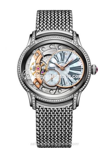 Audemars Piguet Millenary Hand-wound White Gold / Mother of Pearl / Bracelet 77247BC.ZZ.1272BC.01 Audemars Piguet Millenary Hand-wound White Gold / Mother of Pearl / Bracelet 77247BC.ZZ.1272BC.01