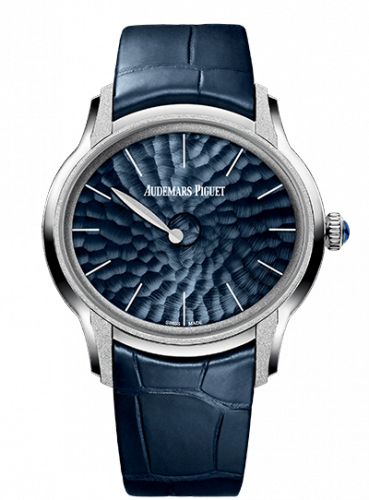 Audemars Piguet Millenary Frosted Gold Philosophique White Gold / Blue 77266BC.GG.A326CR.01