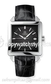 Omega De Ville Byzantium Co-Axial 33.4 Co-Axial Stainless Steel / Black / Russia 7802.50.31