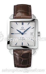 Omega De Ville Byzantium Co-Axial 33.4 Co-Axial Stainless Steel / White / Almada 7803.30.32 Omega De Ville Byzantium Co-Axial 33.4 Co-Axial Stainless Steel / White / Almada 7803.30.32