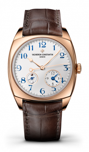 Vacheron Constantin Harmony Dual Time Pink Gold / Blue Numerals 7810S/000R-B051 Vacheron Constantin Harmony Dual Time Pink Gold / Blue Numerals 7810S/000R-B051