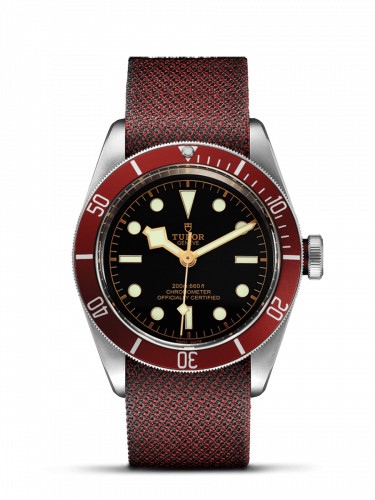 Tudor Heritage Black Bay Red Manufacture / Burgundy Fabric 79230R-0009 Tudor Heritage Black Bay Red Manufacture / Burgundy Fabric 79230R-0009