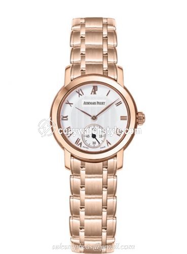 Audemars Piguet Jules Audemars Small Seconds Pink Gold / Silver / Bracelet 79386OR.OO.1229OR.01 Audemars Piguet Jules Audemars Small Seconds Pink Gold / Silver / Bracelet 79386OR.OO.1229OR.01
