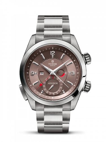 Tudor Heritage Advisor Stainless Steel / TItanium / Cognac / Bracelet 79620TC-0005 Tudor Heritage Advisor Stainless Steel / TItanium / Cognac / Bracelet 79620TC-0005