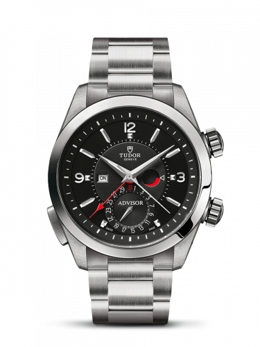 Tudor Heritage Advisor Stainless Steel / TItanium / Black / Bracelet 79620TN-0005 Tudor Heritage Advisor Stainless Steel / TItanium / Black / Bracelet 79620TN-0005