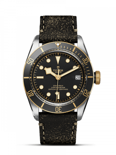 Tudor Heritage Black Bay Black S&G / Stainless Steel / Yellow Gold / Black / Strap 79733N-0001 Tudor Heritage Black Bay Black S&G / Stainless Steel / Yellow Gold / Black / Strap 79733N-0001