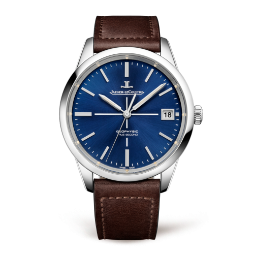 Jaeger-LeCoultre Geophysic True Second Stainless Steel / Blue 8018480 Jaeger-LeCoultre Geophysic True Second Stainless Steel / Blue 8018480