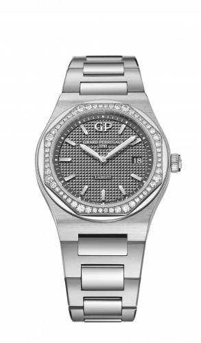 Girard-Perregaux Laureato 34 Quartz Stainless Steel / Diamond / Grey 80189D11A231-11A Girard-Perregaux Laureato 34 Quartz Stainless Steel / Diamond / Grey 80189D11A231-11A