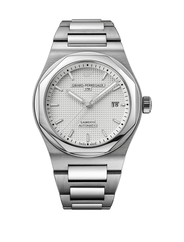 Girard-Perregaux Laureato 41 Automatic Stainless Steel / Silver 81000-11-131-11A Girard-Perregaux Laureato 41 Automatic Stainless Steel / Silver 81000-11-131-11A