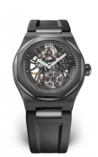 Girard-Perregaux Laureato 42 Automatic Skeleton Ceramic / Rubber 81015-32-001-FK6A Girard-Perregaux Laureato 42 Automatic Skeleton Ceramic / Rubber 81015-32-001-FK6A