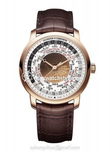 Vacheron Constantin Traditionnelle World Time Pink Gold 86060/000R-8985 Vacheron Constantin Traditionnelle World Time Pink Gold 86060/000R-8985