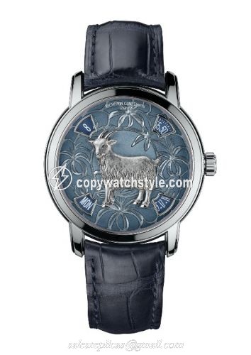 Vacheron Constantin Metiers d'Art The Legend of the Chinese Zodiac Year of the Goat Platinum 86073/000P-9890 Vacheron Constantin Metiers d'Art The Legend of the Chinese Zodiac Year of the Goat Platinum 86073/000P-9890