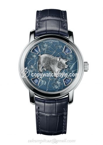 Vacheron Constantin Metiers d'Art The Legend of the Chinese Zodiac Year of the Pig Platinum 86073/000P-B428 Vacheron Constantin Metiers d'Art The Legend of the Chinese Zodiac Year of the Pig Platinum 86073/000P-B428