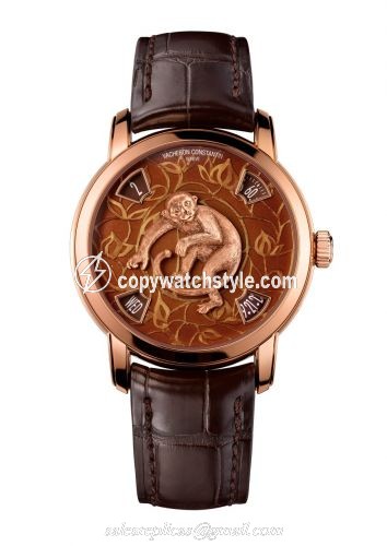 Vacheron Constantin Metiers d'Art The Legend of the Chinese Zodiac Year of the Monkey Pink Gold 86073/000R-8971
