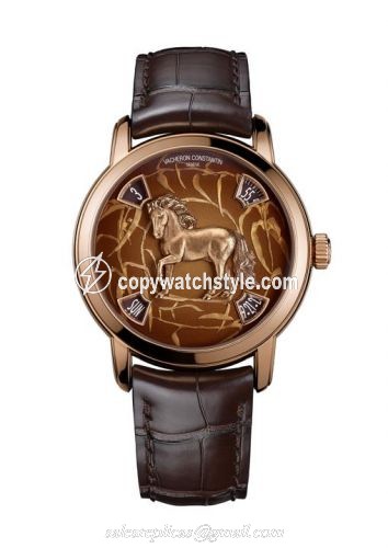 Vacheron Constantin Metiers d'Art The Legend of the Chinese Zodiac Year of the Horse Pink Gold 86073/000R-9831