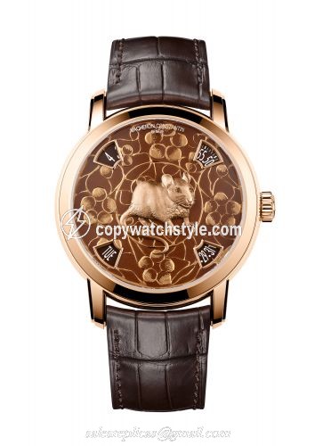 Vacheron Constantin Metiers d'Art The Legend of the Chinese Zodiac Year of the Rat Pink Gold 86073/000R-B520 Vacheron Constantin Metiers d'Art The Legend of the Chinese Zodiac Year of the Rat Pink Gold 86073/000R-B520