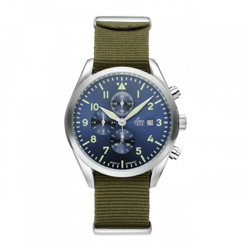 Laco Chronographs Atlanta / Stainless Steel / Blue 861919 Laco Chronographs Atlanta / Stainless Steel / Blue 861919