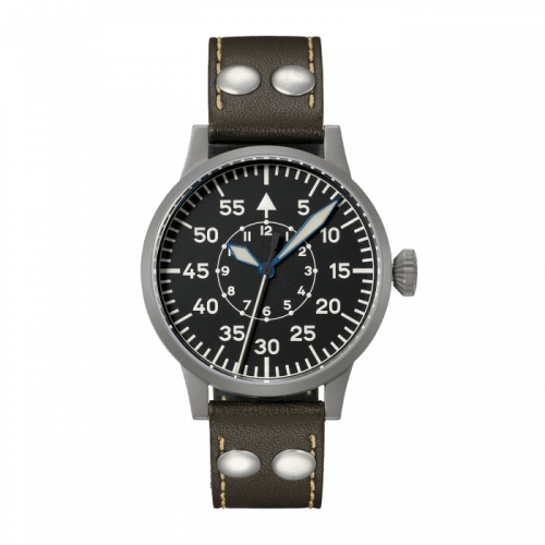 Laco Pilot Watch Original Kempten Stainless Steel / Black 862093 Laco Pilot Watch Original Kempten Stainless Steel / Black 862093